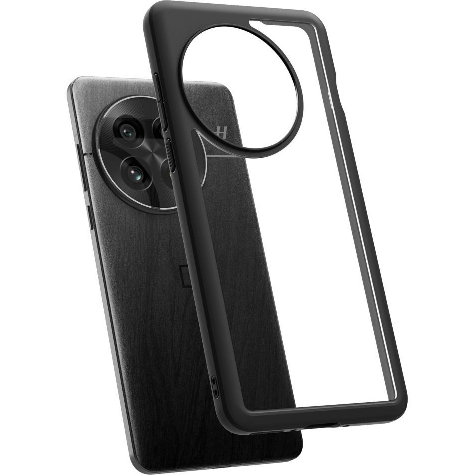 Etui Spigen Ultra Hybrid do OnePlus 13, przezroczysto-czarne